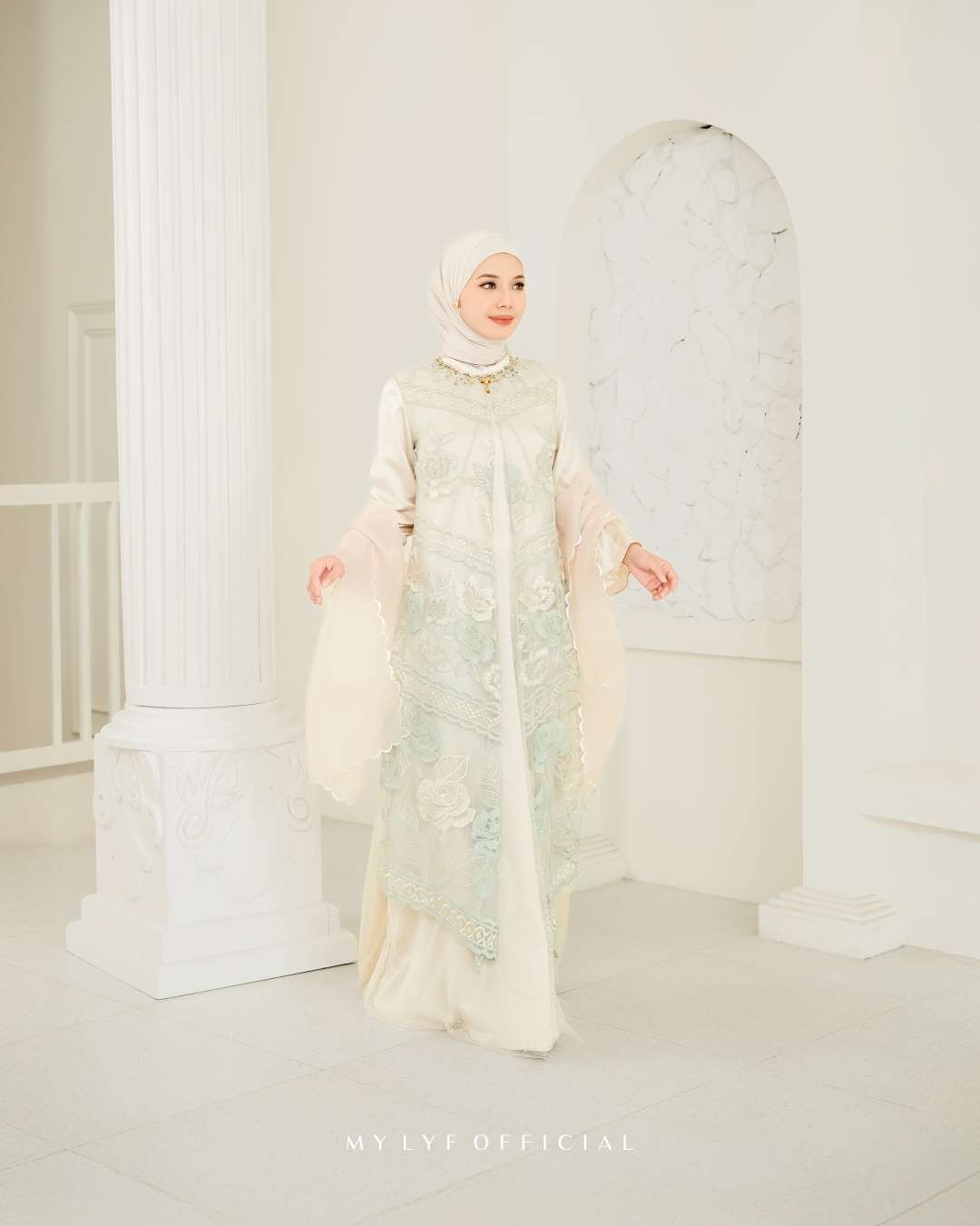 FEED 00 - COVER - ELSYA DRESS - SENJA SERIES - LACE PEONY