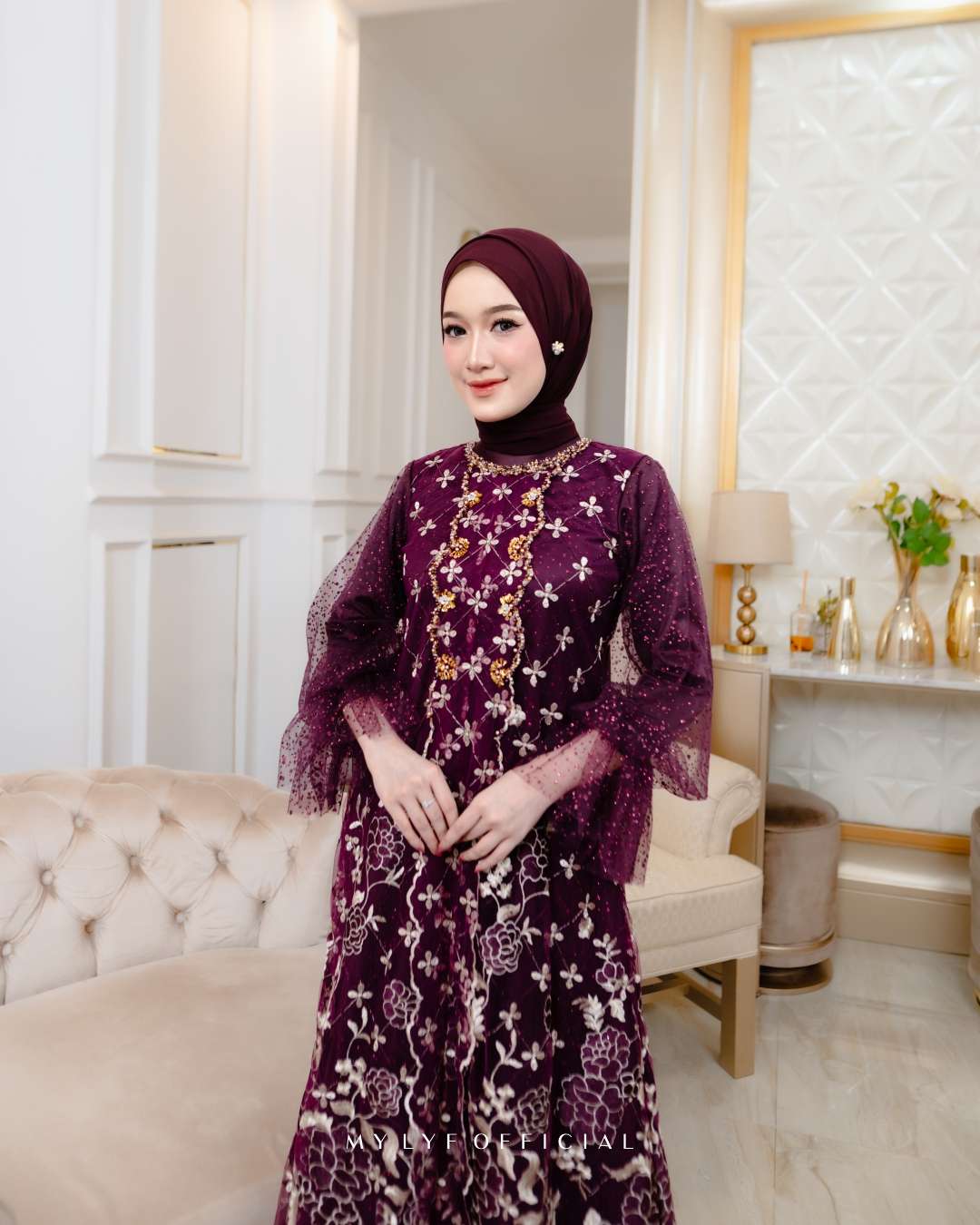FEED 00 - COVER - CAROLINE SERIES - EVERLY DRESS - LACE MILEN