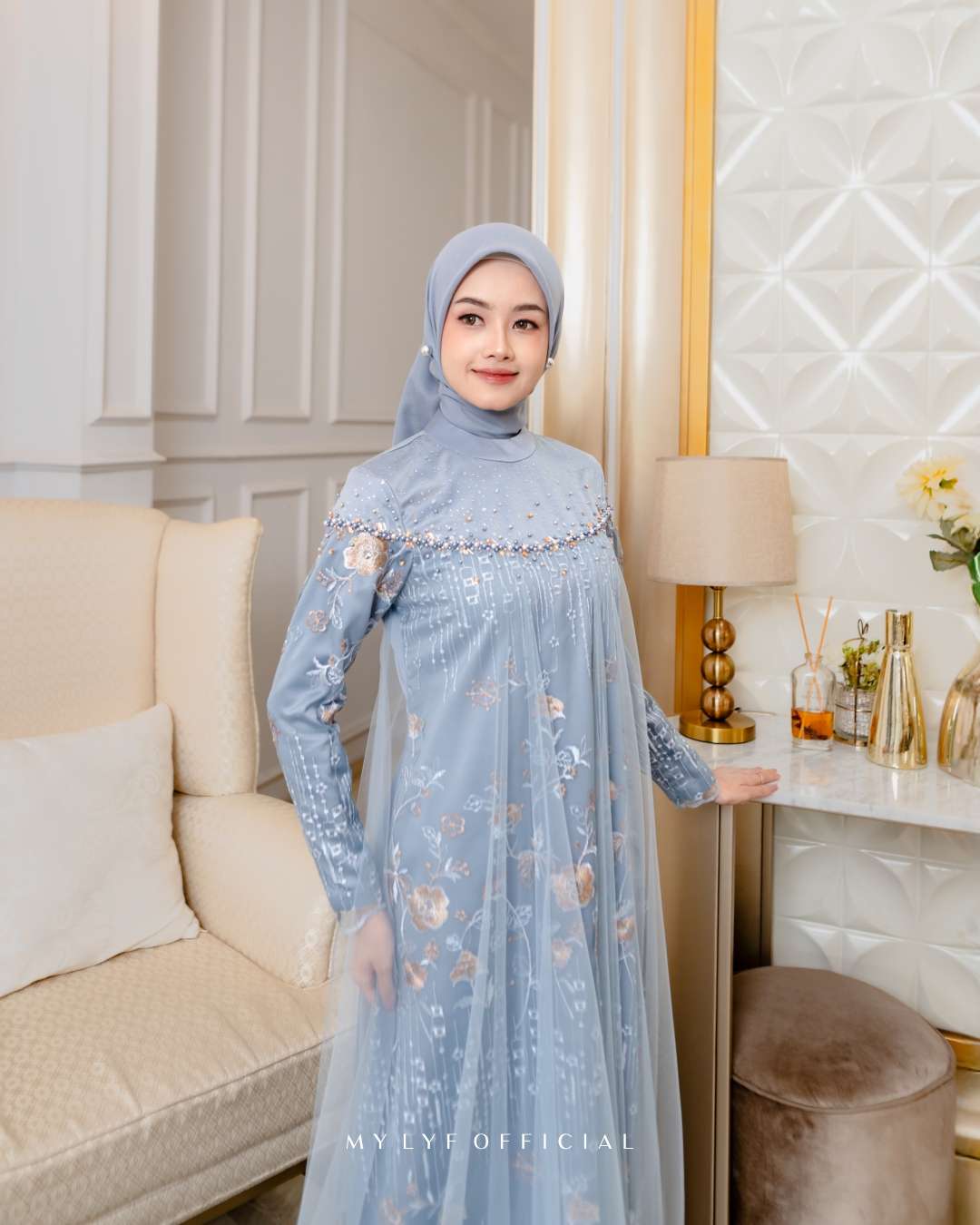 FEED 00 COVER - ETHEREAL SERIES - SYAHIRA DRESS - LACE RULA