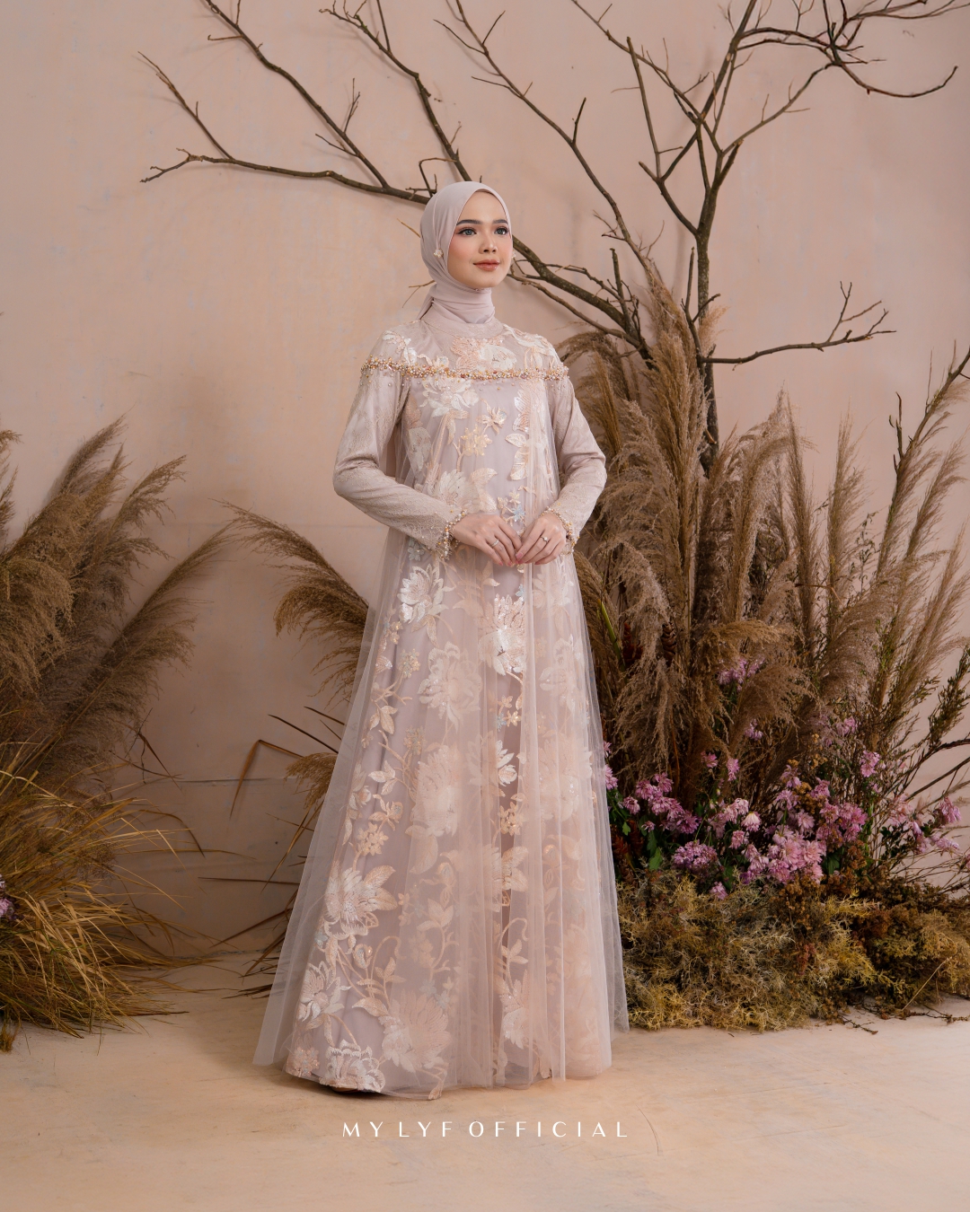 FEED 00 - COVER - KAMALAV DRESS - CALEENA SERIES - LACE HARUMI