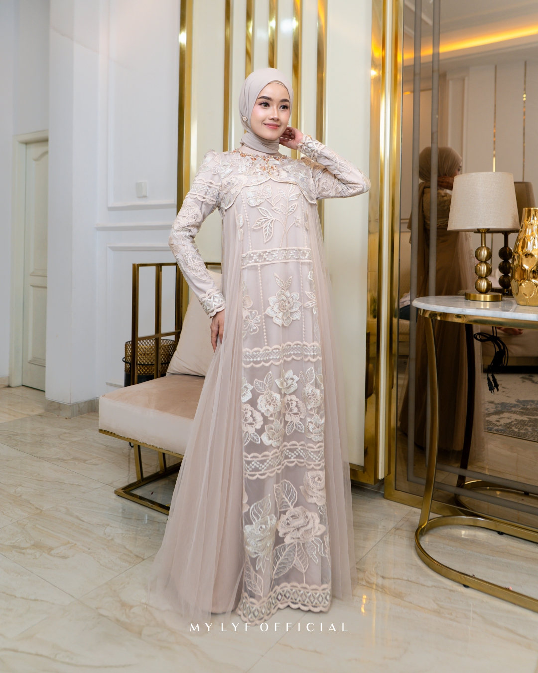 FEED 00 - COVER - SERENITY SERIES - KAMA DRESS - LACE PEONY