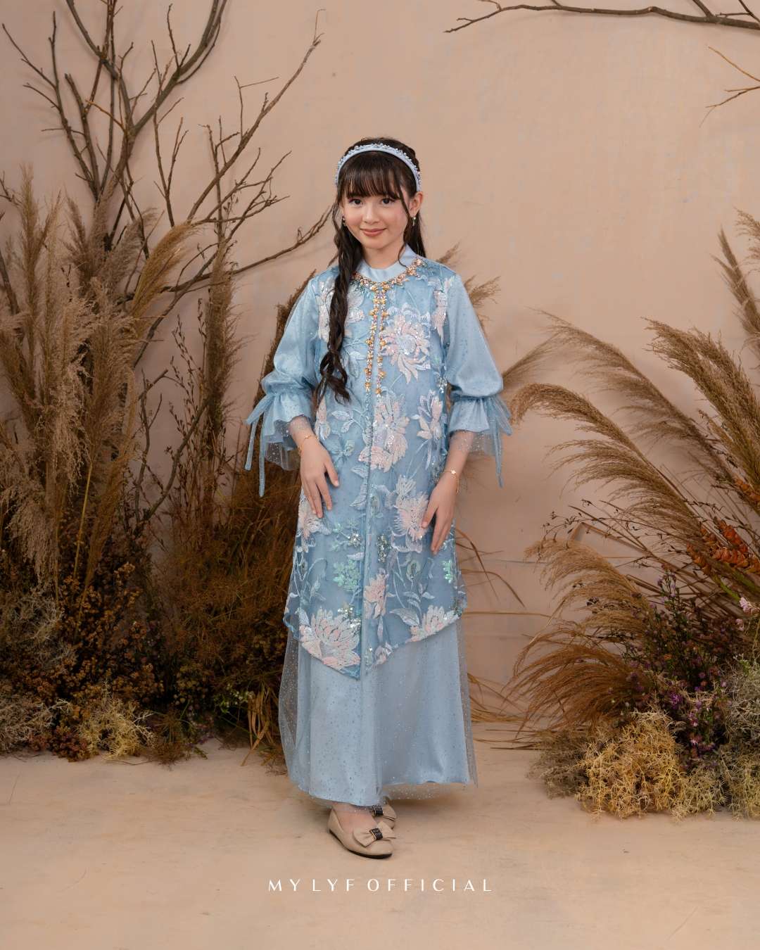 FEED 00 - COVER - JESLYN DRESS KIDS - CALEENA SERIES - LACE HARUMI